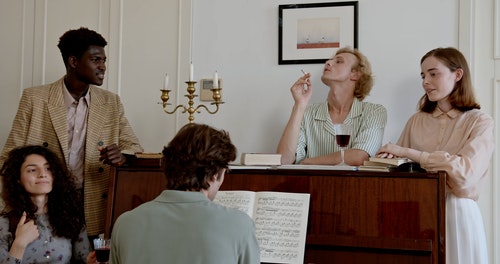 有关人,倾听,仪器的免费素材视频